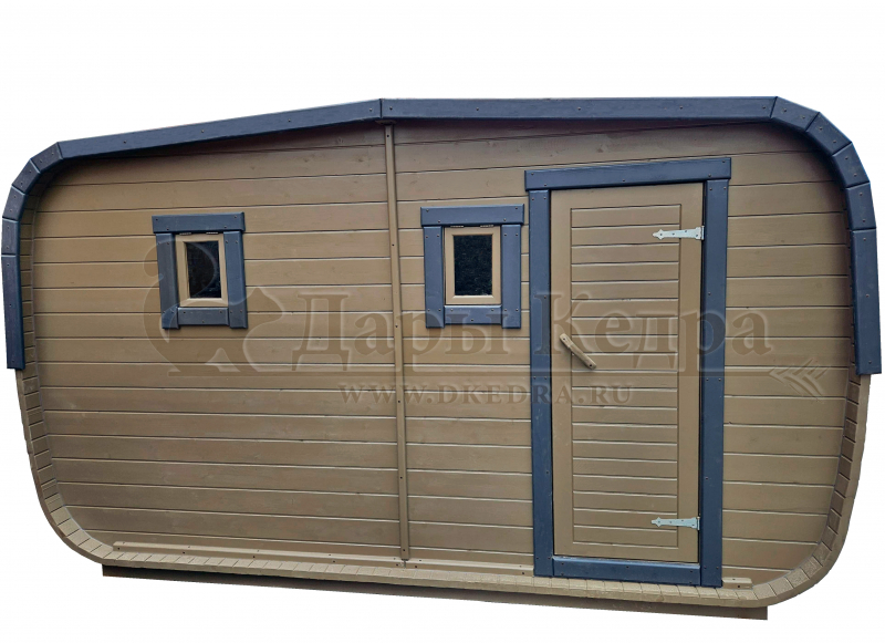 Овальная-Окта Баня-Бочка 4 метра